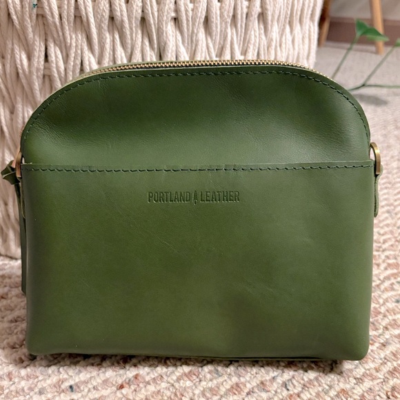 Portland Leather Handbags - Portland Leather Goods Large Pine Eclipse Crossbody Bag